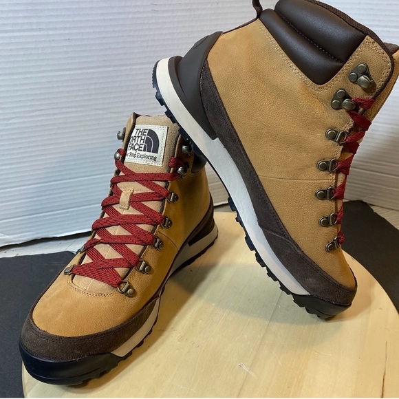 New! THE NORTH FACE BACK-TO-BERKELEY IV LEATHER WATERPROOF BOOTS MEN'S 13 - Picture 6 of 9